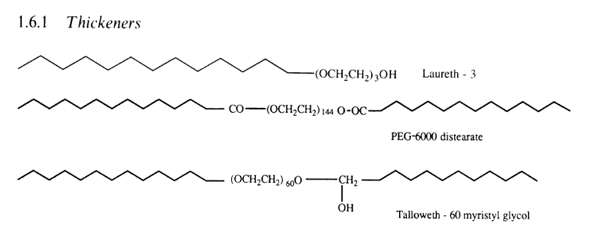 shampoo additives thickeners